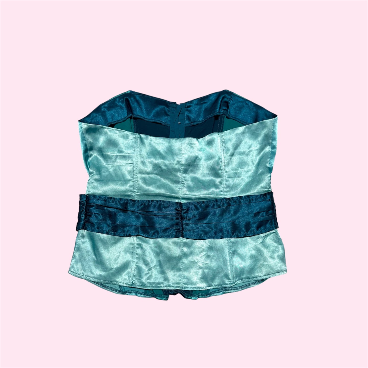 Silk Bustier Top