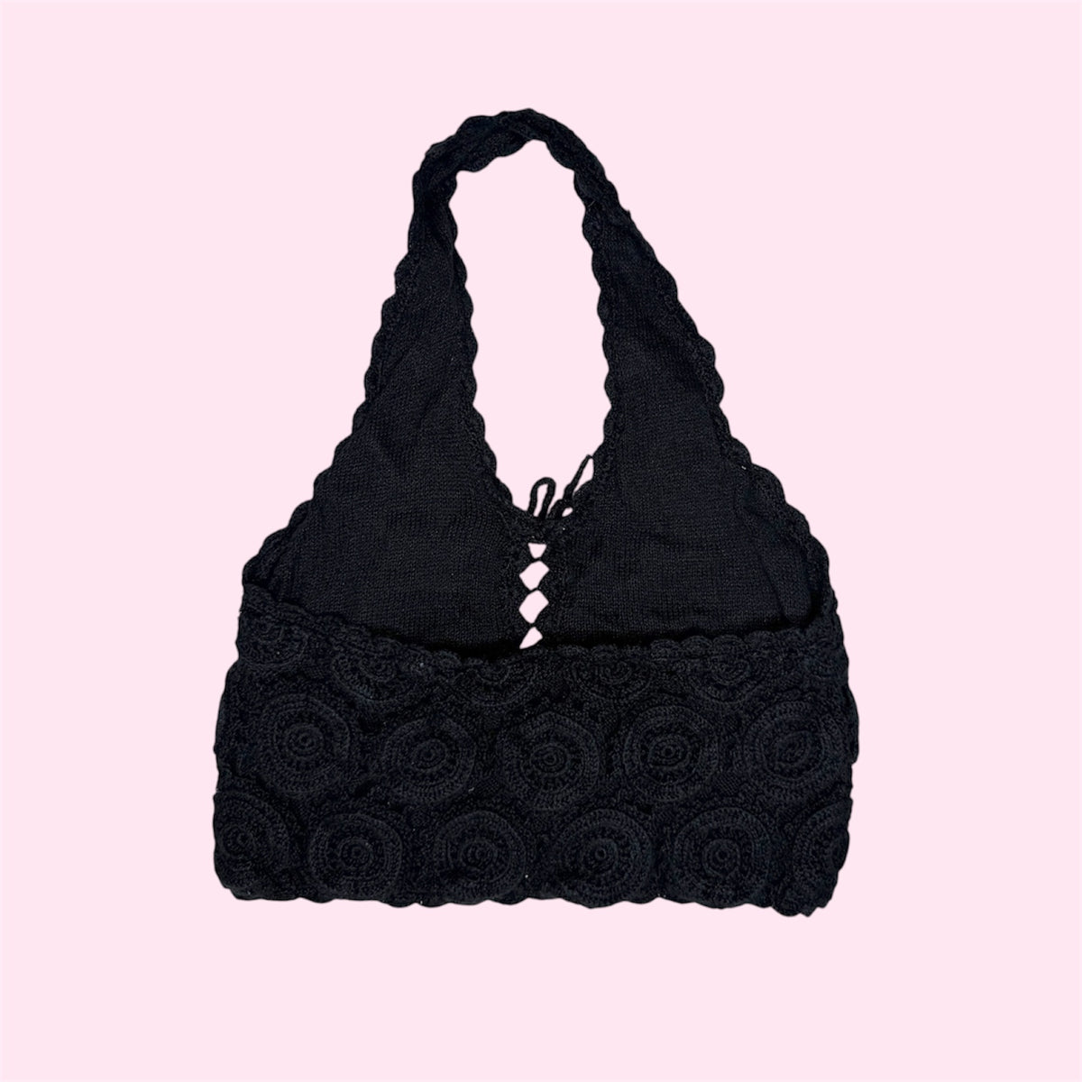 Moda International Crochet Halter