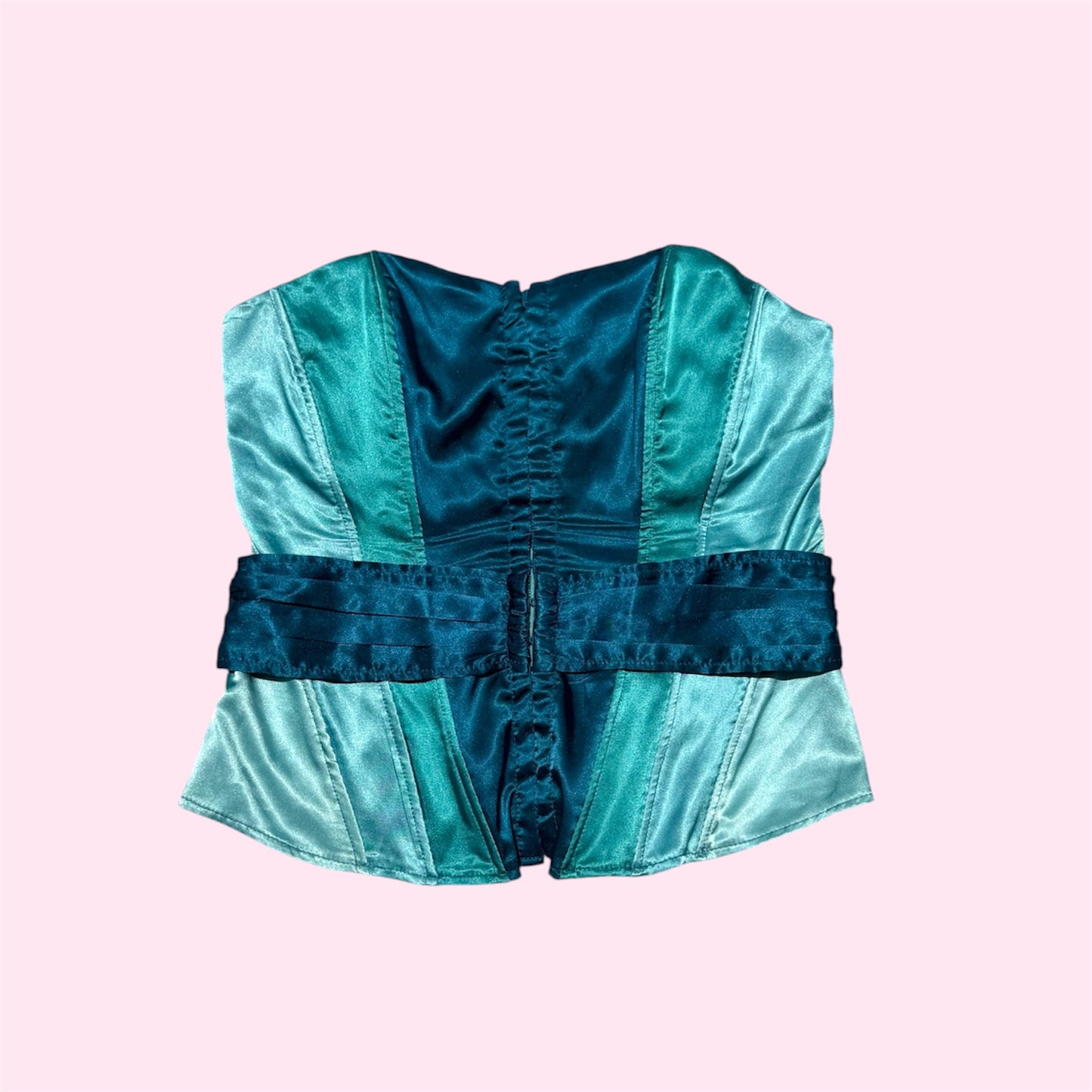 Silk Bustier Top
