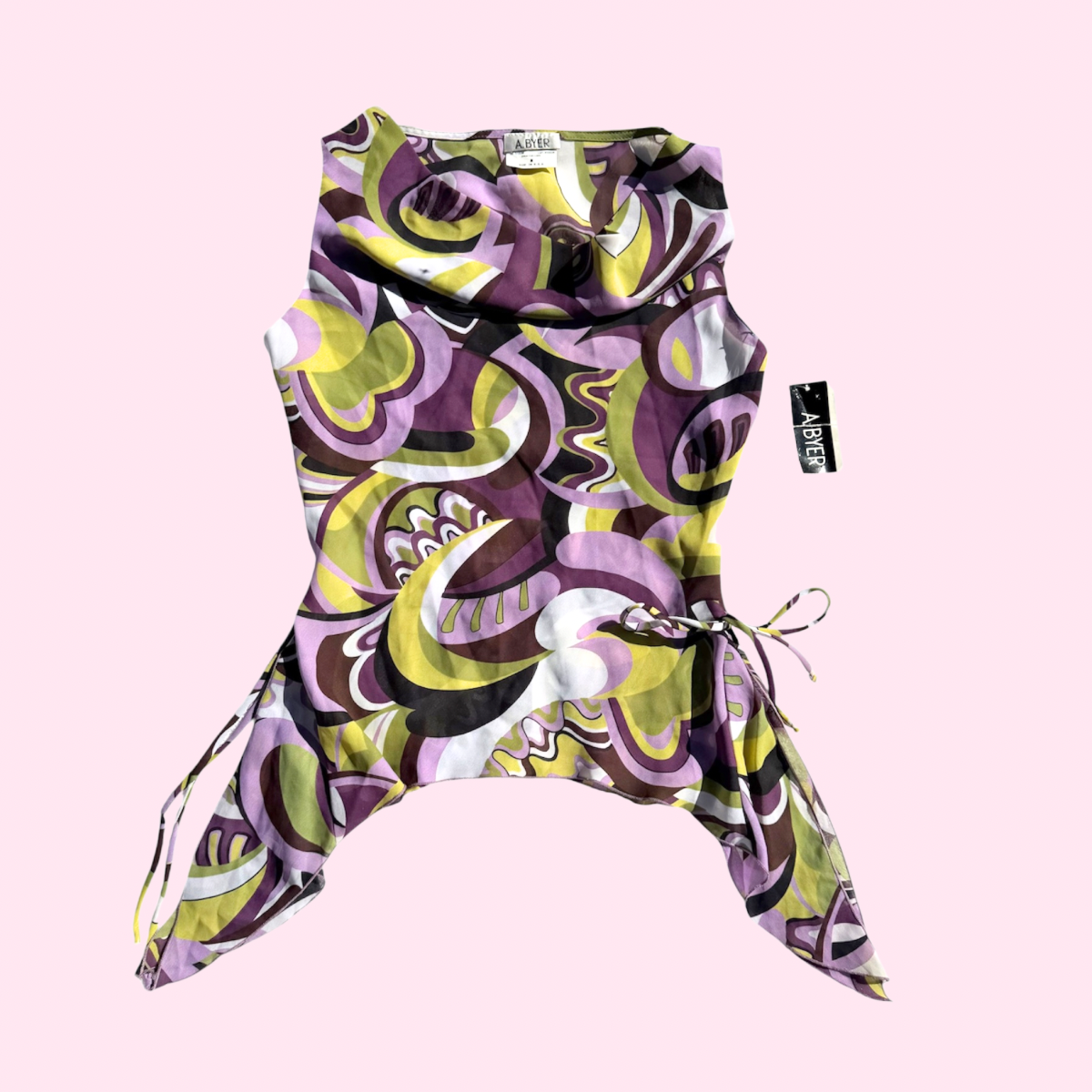 Asymmetrical A Byer Top