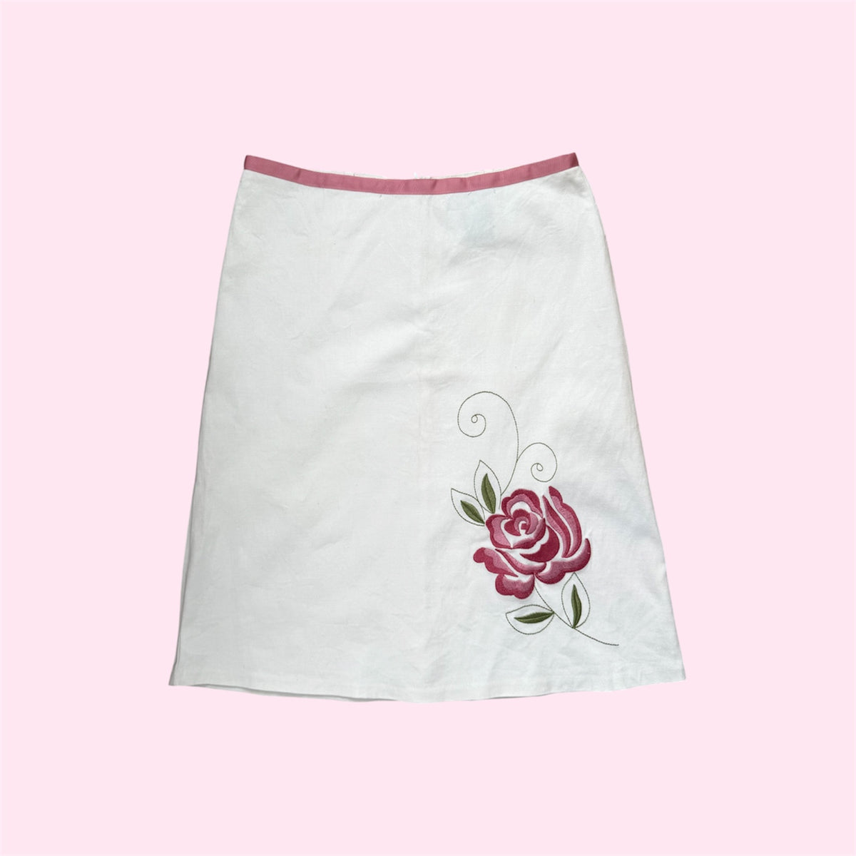 Speechless Pink Midi Skirt
