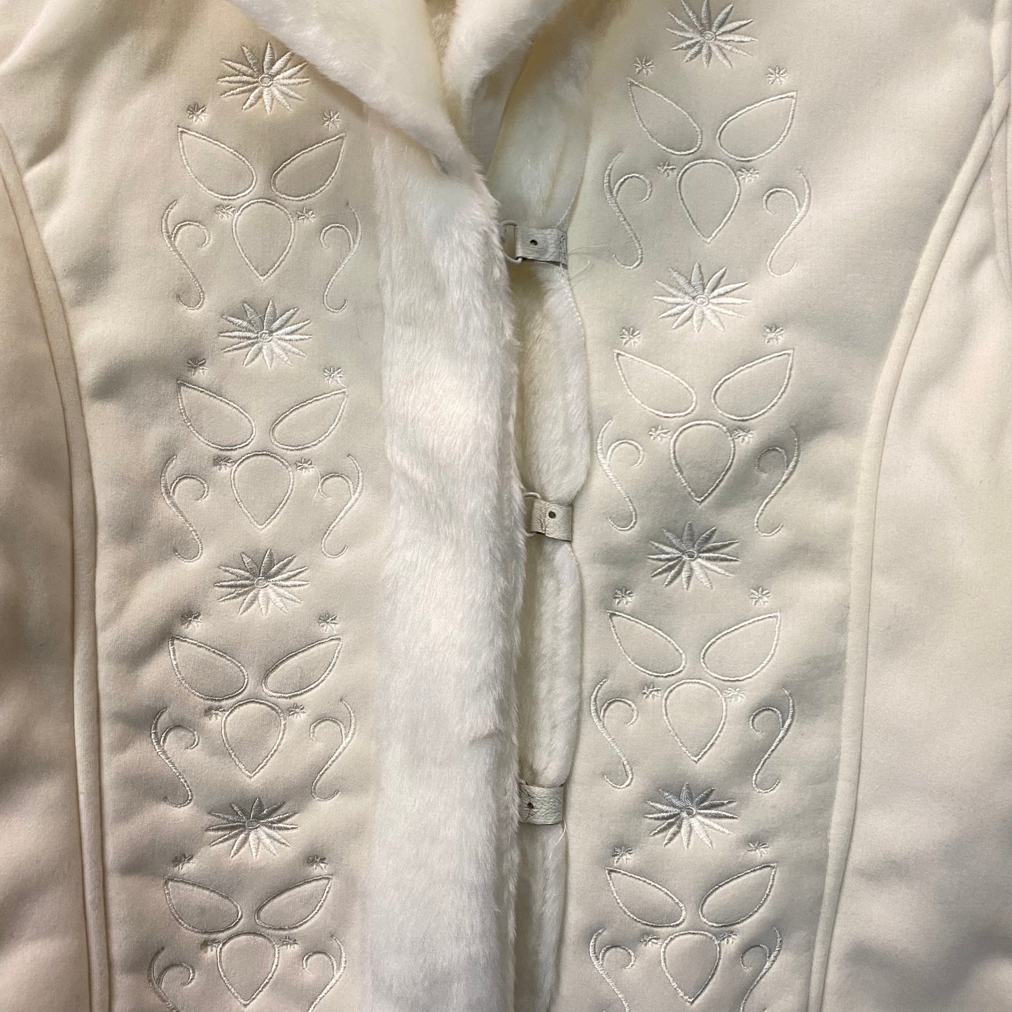 White Deadstock embroidered Coat