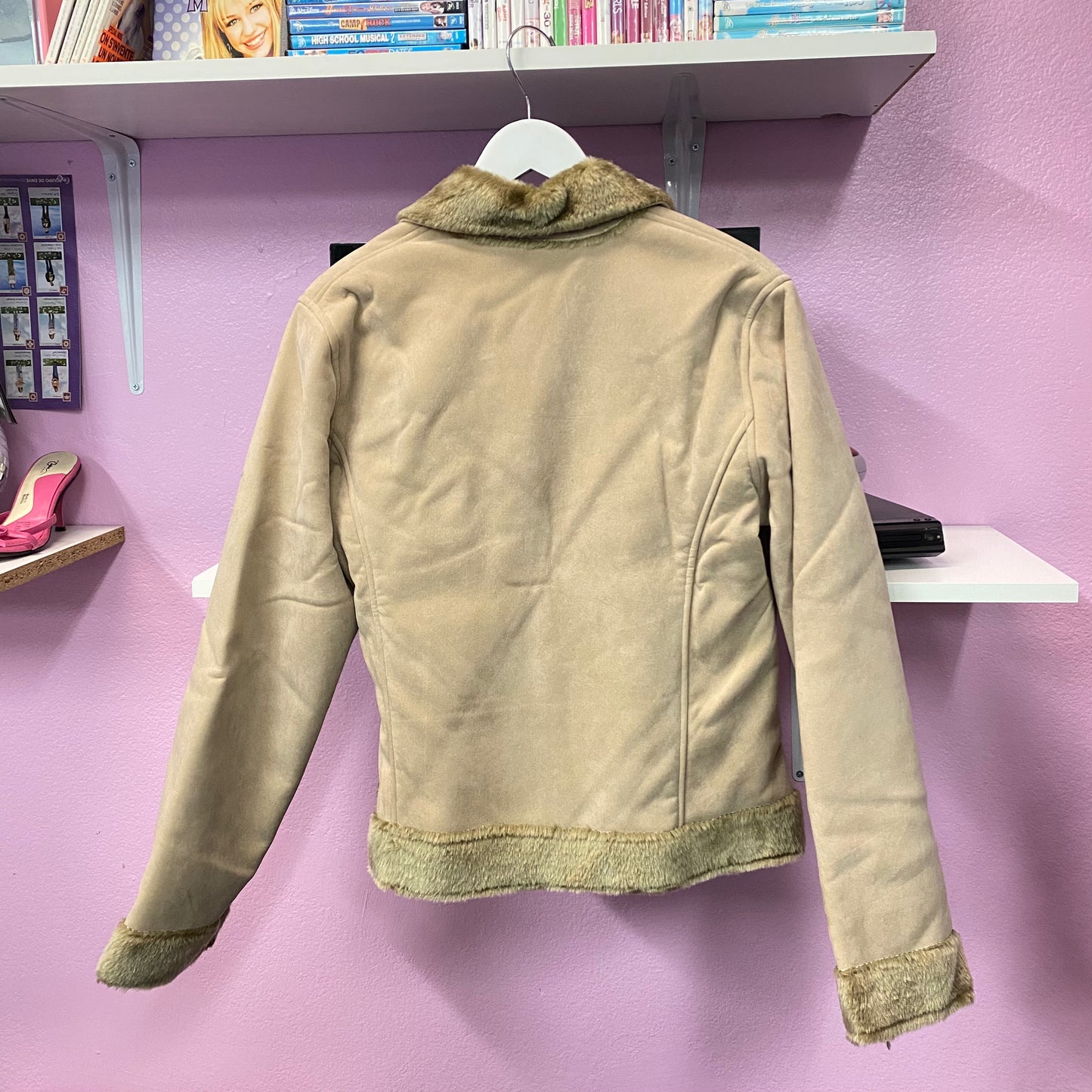 Tan Deadstock Embroidered Coat